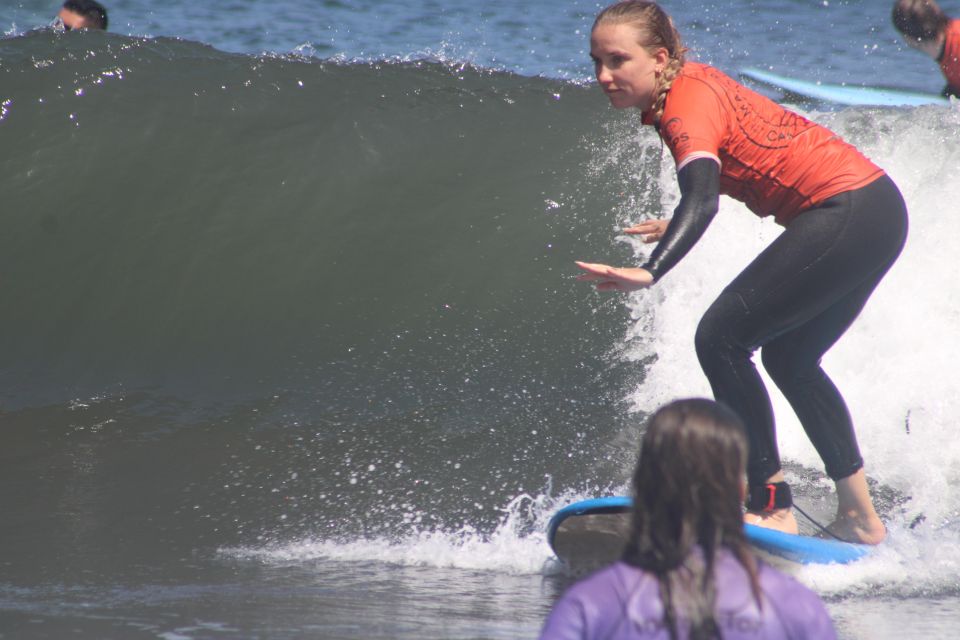 Madeira: surf lesson at Porto da Cruz - When the Ocean Changes the Plan: strong currents and fewer waves