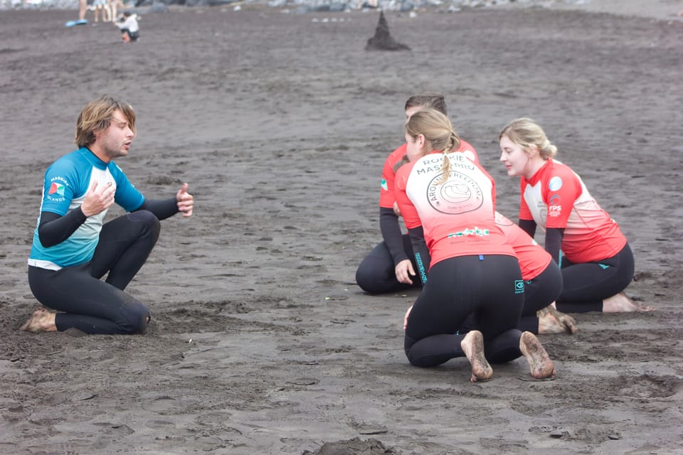 Madeira: Surf Lessons - Warm-Up Skills: Paddling Technique and the Pop-Up You’ll Actually Use