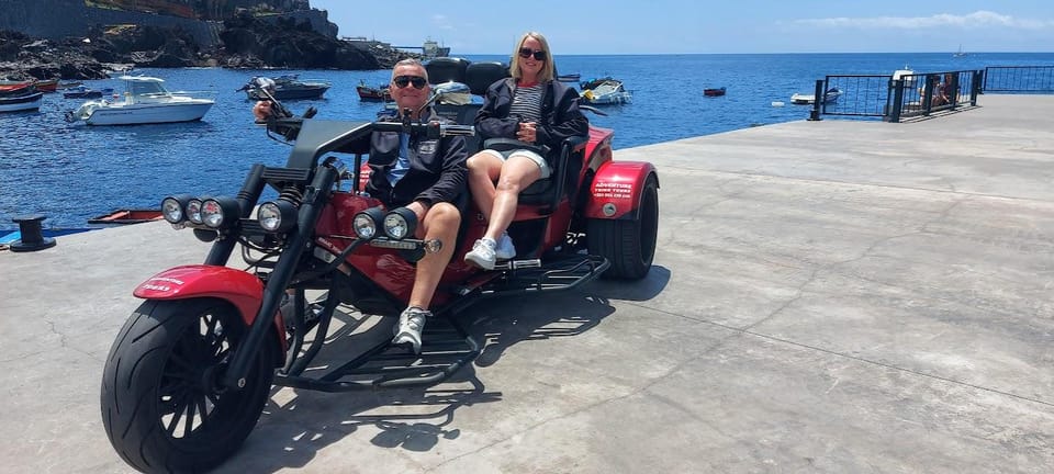 Madeira : Tailor-made Custom Trike Tour of the Island - Route options: 3 hours, 4 hours, 6 hours, and a true custom day