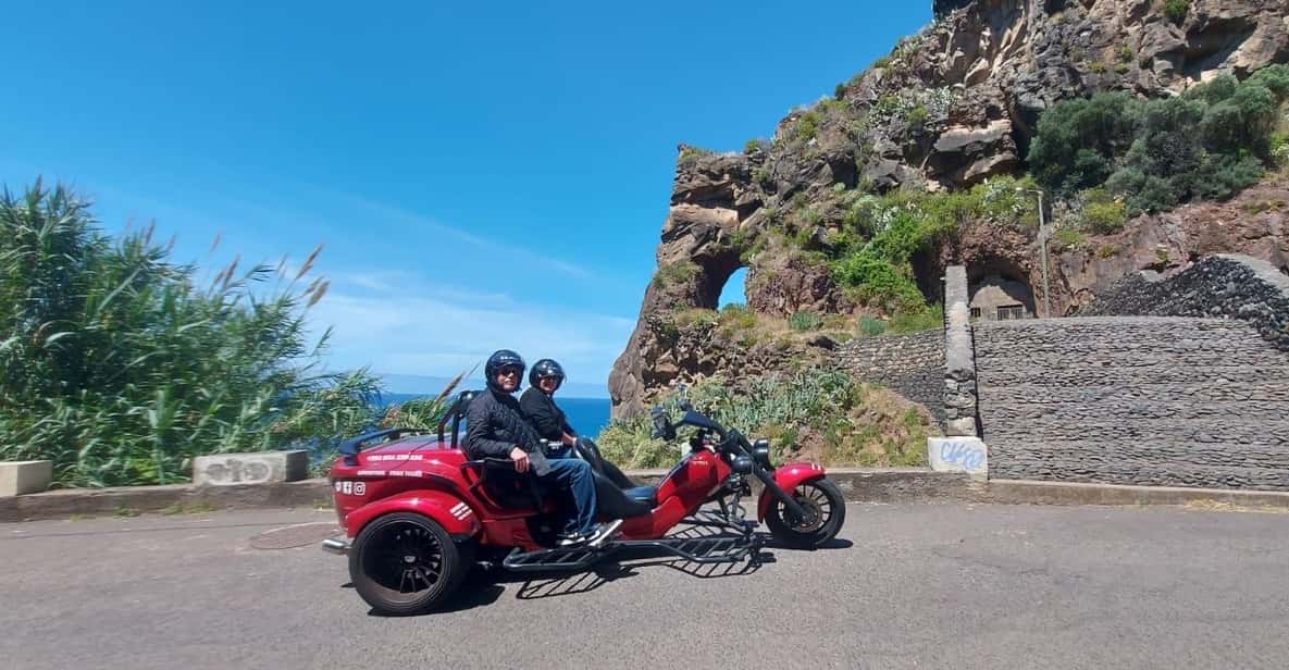 Madeira : Trike Guided Tour of the Island - Pickup in Funchal: Easy Start, Tight Radius