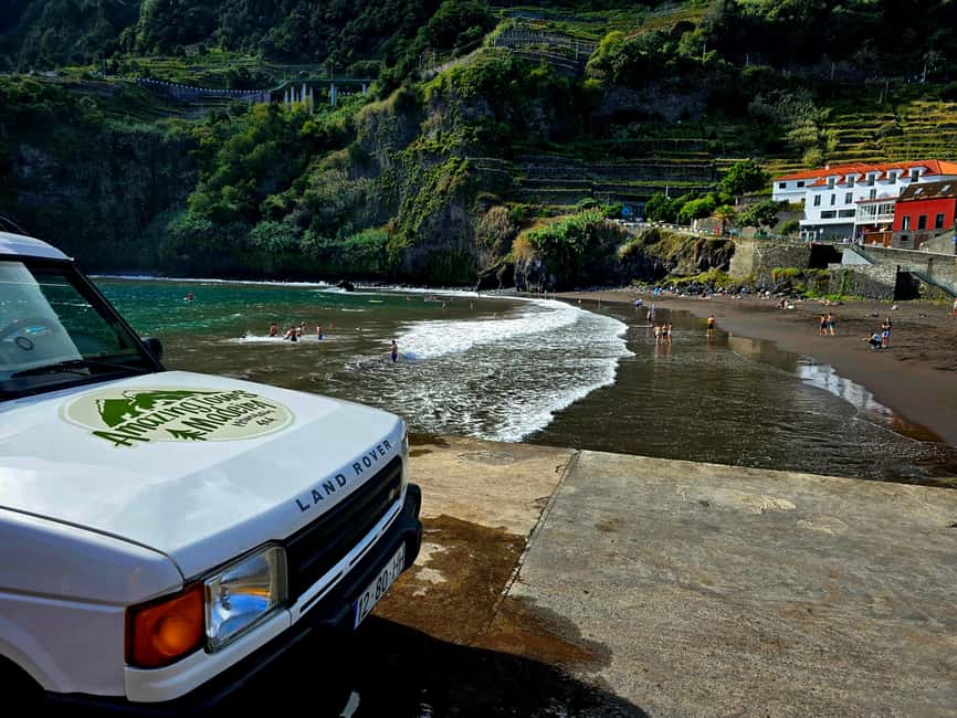 Madeira: Visit the Vulcanic Pools, Waterfalls and the Magic Forest of Fanal - Cabo Girão Skywalk (580m): the height moment you’ll talk about
