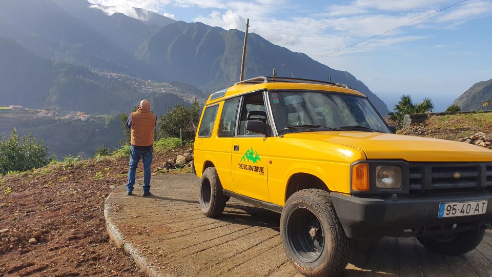 Madeira: Wine Tasting Guided Tour, Jeep Safari, & Viewpoints - Into the jeep: off-road time without feeling chaotic