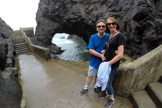 Natural Pools and Waterfalls Private Tour - Ribeira da Janela and the rock formations at the waterline
