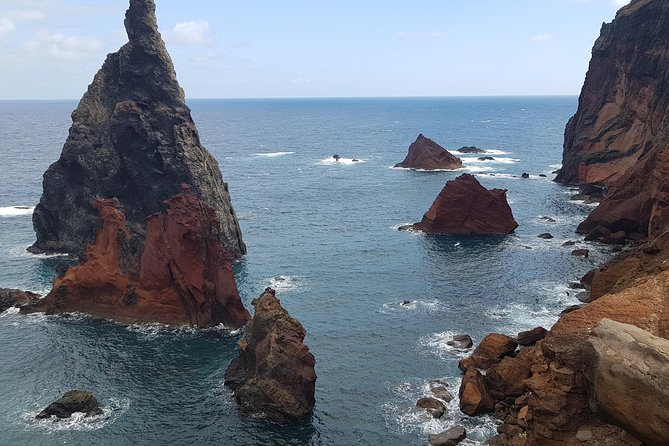 Private Guided Walk Ponta São Lourenço - Stop 1: Ponta de São Lourenço and the north–south sea split