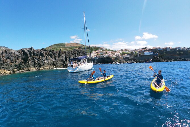 Private Kayak Tour & Snorkeling in Câmara de Lobos - Praia do Vigário Pebble Beach Stop and the Small Waterfall
