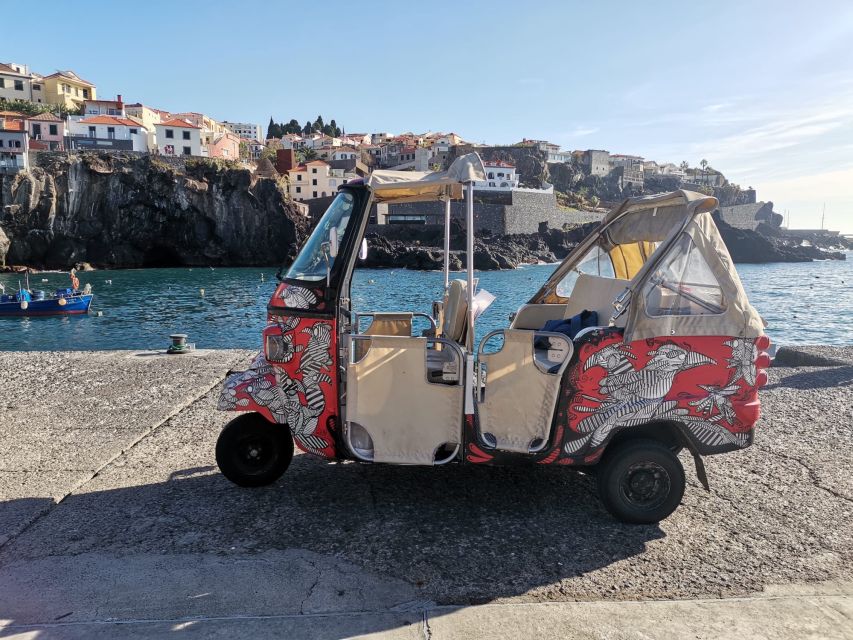 Private tour:Câmara de Lobos Churchill Bay Guided Tuk Tuk - How the tuk tuk route sets you up for Madeira right