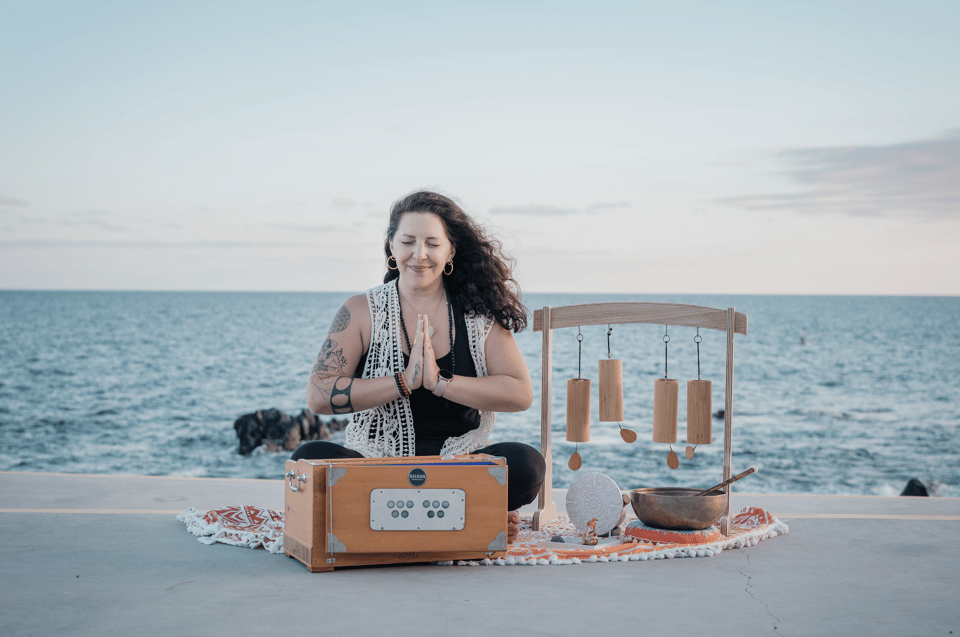 Private Yoga & Sound Bath by the Ocean - The 60-Minute Flow: Pranayama, Asanas, and Deep Sound Relaxation