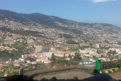 Scenic Route - Nuns Valley Tour - Stop 1: Miradouro Pico Dos Barcelos at the edge of Funchal