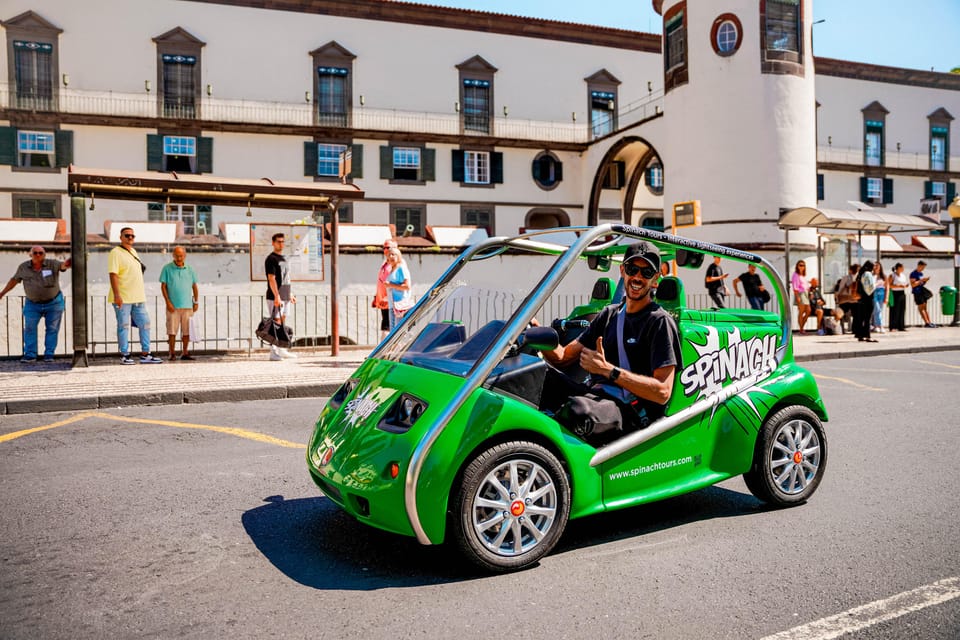 Self-drive Guided Tour | Explore Funchal on an Electric Car - Route options and timing: 1 hour, 2 hours, or the bigger loop