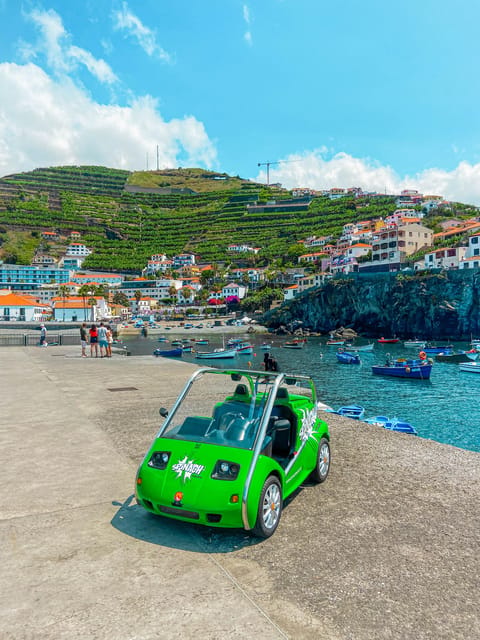 Self-drive Guided Tour | Explore Funchal on an Electric Car - Churchill’s Bay and Câmara de Lobos: the coastal side of Madeira