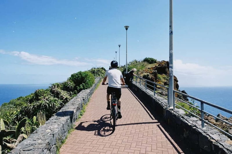 "Self-Guided" E-Bike Road Tour from Funchal to Garajau - Meeting at Teleférico-Término: Getting Fitted in Funchal