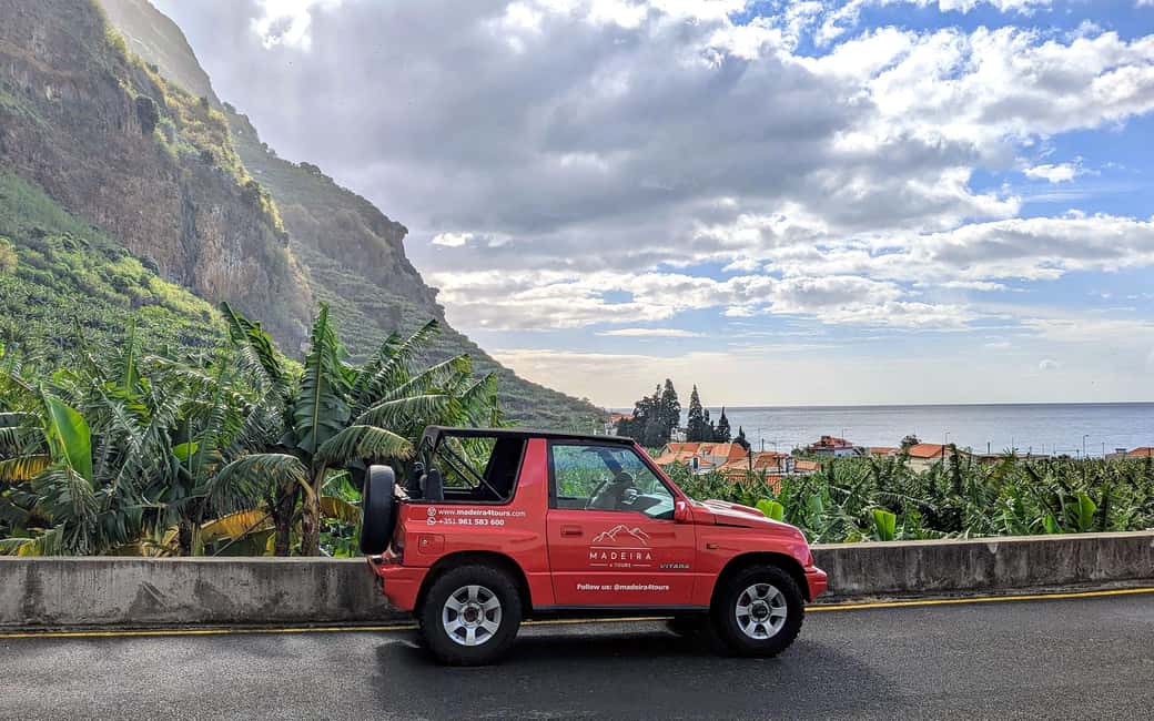 Southwest Madeira: Half-Day Cabriolet Jeep Adventure - Paul do Mar: a guided seaside break with a 30-minute walk