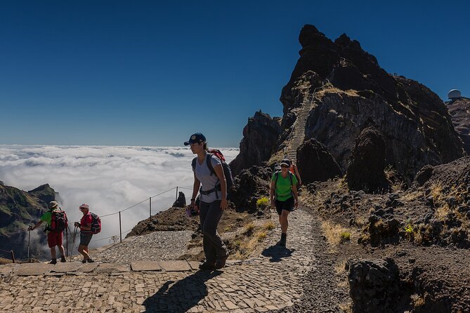 Stairway to Heaven: Pico do Areeiro in Madeira Island - Miradouro Pedra Rija and the Stairway to Heaven segment