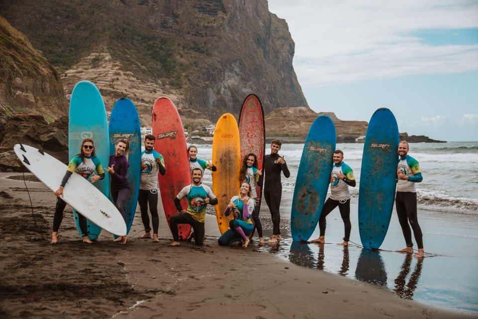 Surf lesson in Madeira - Surfing Madeira’s Atlantic Coast from the Funchal Side