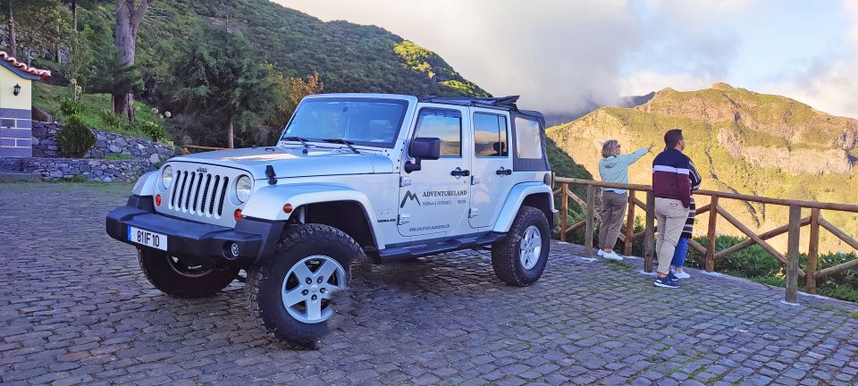 West tour - Porto Moniz VIP 4X4 Wrangler Tour 8h trip - Seixal, Volcanic Black Sand, and the Changes Along the Coast